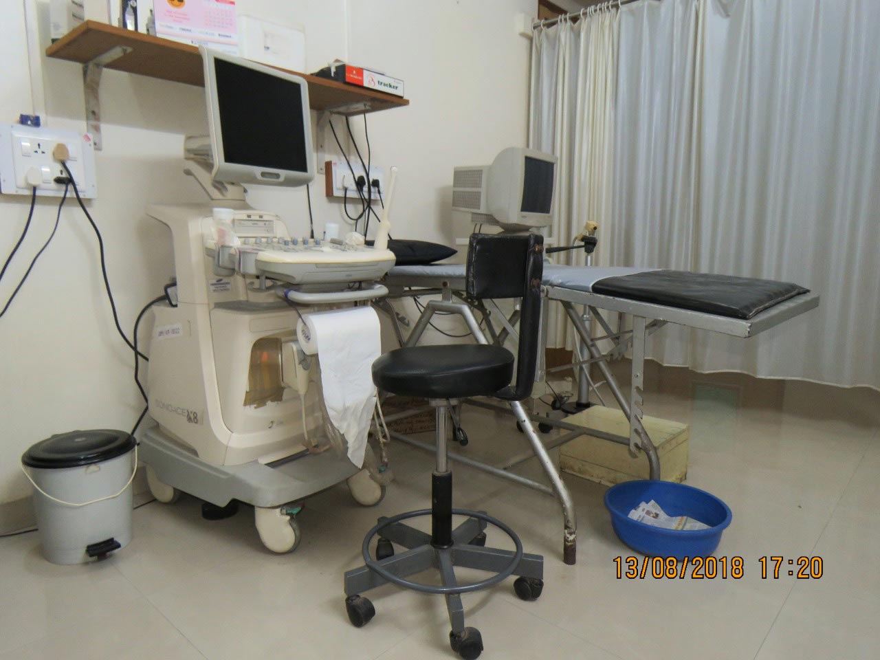 Sonography Room - Banashree Nursing Home